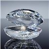 Image 1 : Swarovski Crystal Figurine, Shell with Pearl 014389, with Box