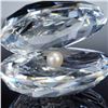 Image 2 : Swarovski Crystal Figurine, Shell with Pearl 014389, with Box