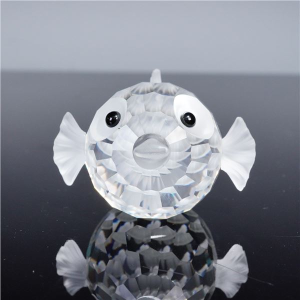 Swarovski Crystal Figurine, Small Blowfish