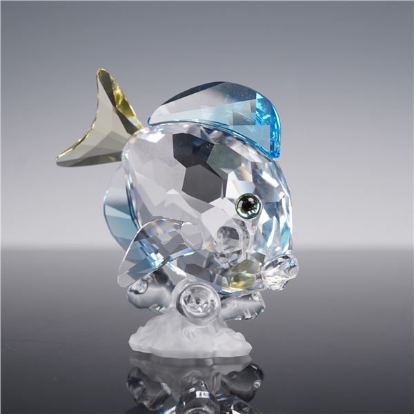 Swarovski SCS20 Crystal Figurine, Tang  Fish Blue 886180