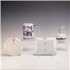 Image 2 : 4pc Collection of Delft Blue and White Tin-Glazed Earthenware Pieces