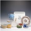 Image 1 : 14pc Wedgwood Jasperware and Ceramic Decorative Tableware with Lids