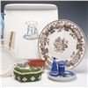 Image 3 : 14pc Wedgwood Jasperware and Ceramic Decorative Tableware with Lids
