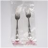 Image 1 : 2pc Gorham Sterling Silver Salad Forks, Rondo Pattern