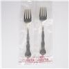 Image 2 : 2pc Gorham Sterling Silver Salad Forks, Rondo Pattern