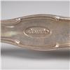 Image 7 : 2pc Gorham Sterling Silver Rondo Pattern Tablespoon and Pierced Tablespoon