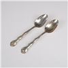 Image 1 : 2pc Gorham Sterling Silver Rondo Pattern Teaspoons