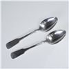 Image 1 : 2pc International Sterling Silver Dessert/Oval Soup Spoons, 1810 Pattern