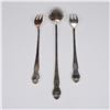 Image 2 : 3pc International Sterling Silver Iced Tea Spoon and Cocktail Forks
