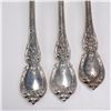 Image 3 : 8pc Towle Charlemagne Sterling Silver Cocktail Fork Set