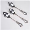 Image 1 : 3pc Towle Charlemagne Sterling Silver Tea Spoon Set