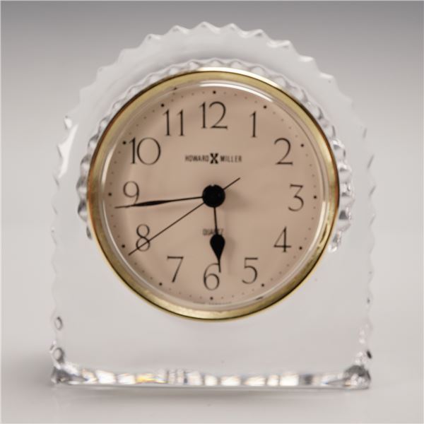 Howard Miller Crystal Clock West Germany Quartz