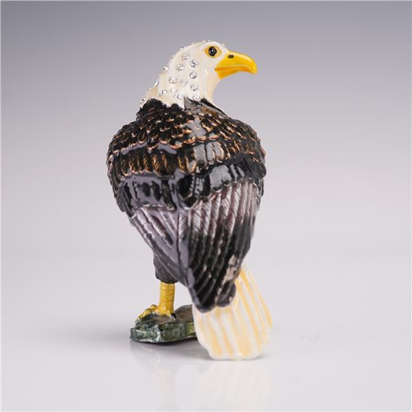 Bijorca American Bald Eagle Jewelry Box