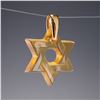 Image 3 : Lalique Crystal Star of David Pendant