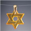 Image 5 : Lalique Crystal Star of David Pendant