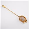 Image 2 : Lalique Crystal and Gilt Tulip Stick Pin