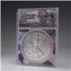 Image 1 : 2021 American Silver Eagle Type 1 Dollar ANACS Graded MS 70