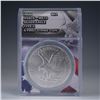 Image 1 : 2021 Silver Eagle Dollar Coin,  ANACS MS70 Type II First Strike