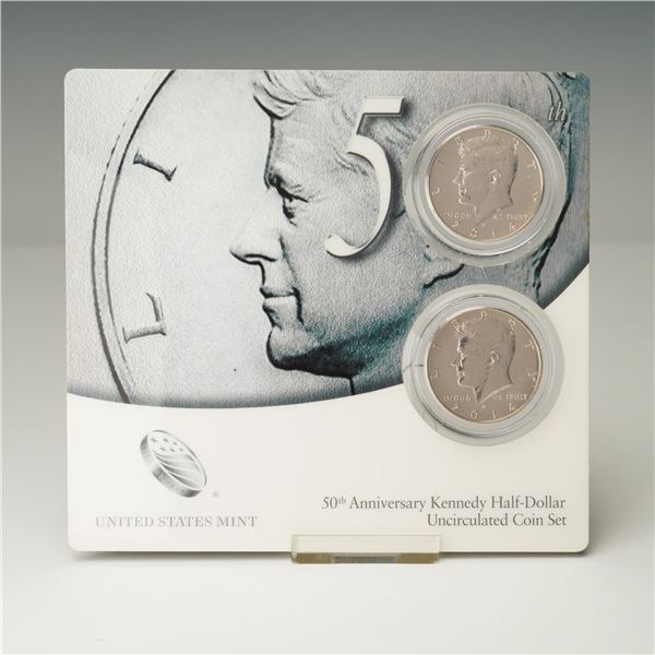 2014 Kennedy Half-Dollar 50th Anniversary Uncirculated Coin Set