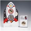 Image 1 : 2019 U.S. Mint Rocketship Set & 2019-S Dollar Coin NGC Graded PF 70