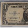 Image 3 : 3pc $1 US Silver Certificates, Mule Star Pair & 1935F Askew Serial Prefix
