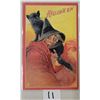 Image 1 : Tuck Brundage Red Border Witch & Black Cat Halloween Postcard
