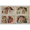 Image 1 : 4 Winsch Santa Claus Christmas Holiday Greeting Postcards