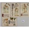 Image 1 : 4 Nister Christmas Angel Postcards