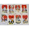 Image 1 : Group of 8 Whitney Valentine Children Holiday Greeting Postcards