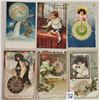 Image 3 : Group of 18 New Year Holiday Greeting Postcards