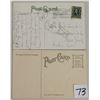 Image 2 : Group of 4 New Year Elves in the Snow & On Moon Postcards