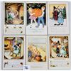 Image 1 : Group of 10 Thanksgiving Whitney Children Holiday Postcards