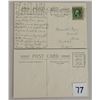 Image 2 : Group of 4 Thanksgiving Winsch Holiday Greeting Postcards with Ladies