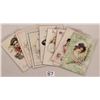 Image 3 : Group of 8 Easter Holiday Greeting Postcards
