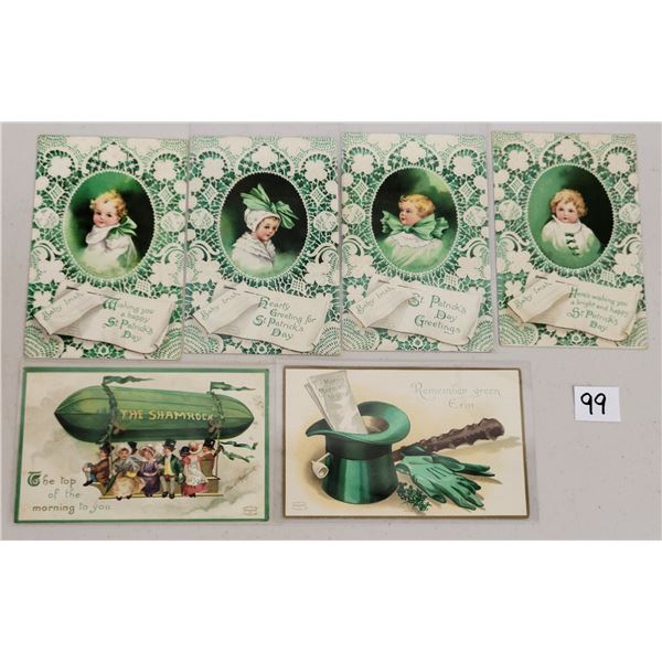 Group of 12 Clapsaddle St. Patrick's Day Holiday Greeting Postcards