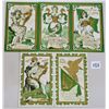 Image 1 : Group of 5 St. Patrick's Day Holiday Greeting Postcards