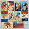 Image 1 : 15 Patriotic Clapsaddle Holiday Greeting Postcards