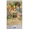 Image 1 : Novelty - Squeaker Dressed Rabbit Painting Easter Egg Postcard