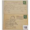 Image 2 : 2 Nister Valentine Sunbonnet Girl Holiday Postcards