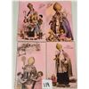 Image 1 : 8 Tinted Photo St. Nicolas Christmas Postcards