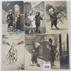 Image 2 : 10 New Year Children Chimney Sweep Postcards