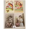 Image 1 : 4 April 1st Holiday Postcards