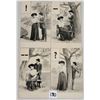 Image 1 : 4 Romance Black & White Punctuation Postcards