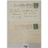 Image 2 : Pair of Nash Gold Border Halloween Girl Postcards