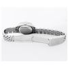 Image 5 : Rolex Ladies Quickset Stainless Steel White Roman Stainless Steel Diamond Bezel