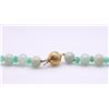 Image 4 : Jadeite, Emerald & 18K Gold Necklace by R. L. Kay