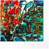 Image 2 : Le Boutique Et Le Village Bleu by Chagall (1887-1985)