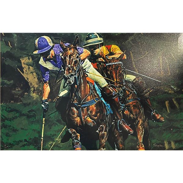 Polo Players by Stephen Holland