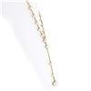 Image 3 : 14K Yellow Gold 3.7-6.3mm Cultured Pearl Dangle Drop Adjustable Chain Necklace