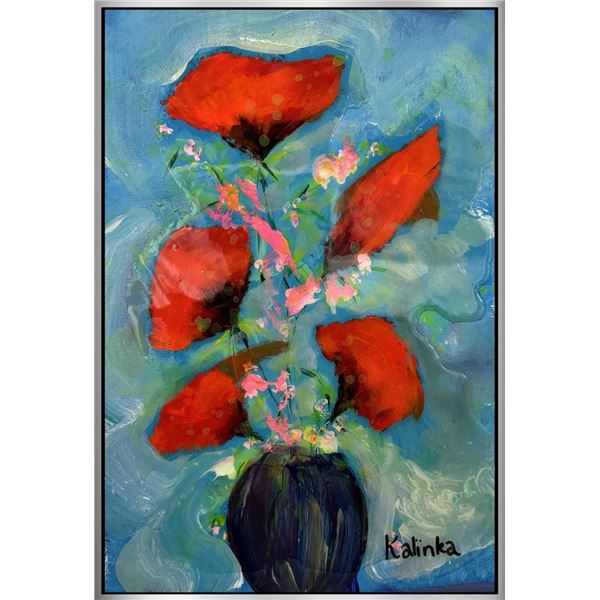 Red Poppies by Kalinka
